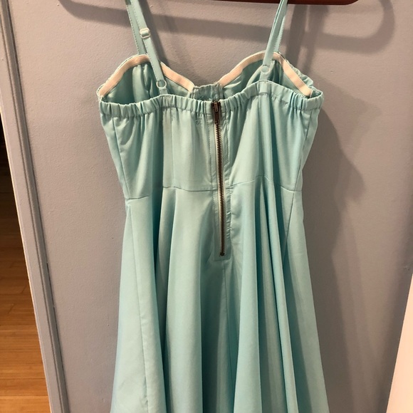 Emma in the world green mini dress cut out s - Picture 3 of 4